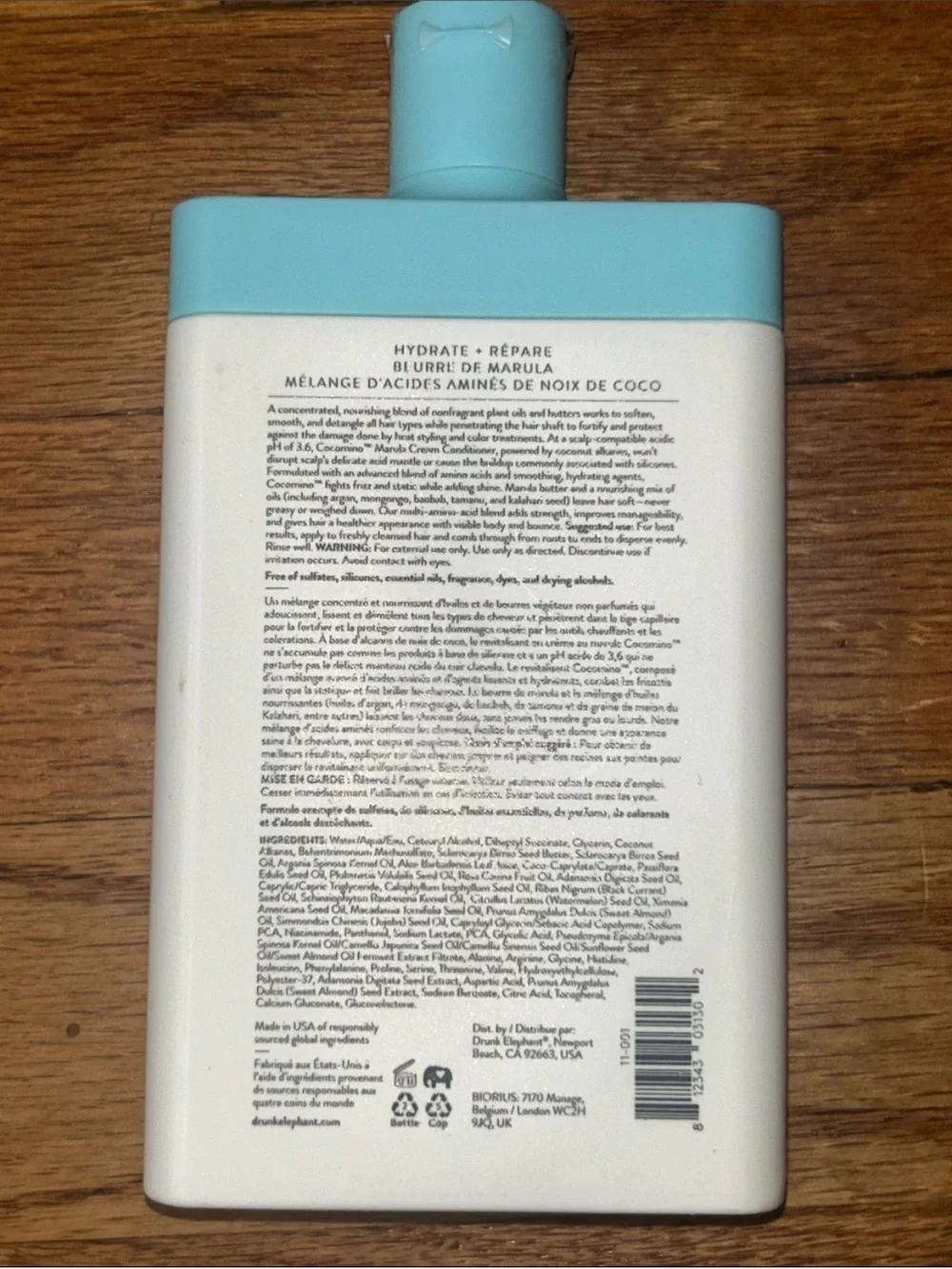 Drunk Elephant Shampoo & Conditioner 240 ML Full size NEW